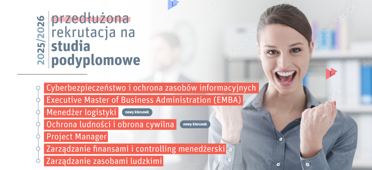 Dodatkowy nabór na studia podyplomowe