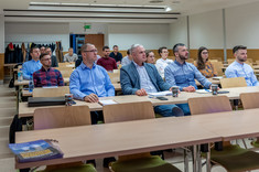 Studenci studiów podyplomowych podczas inauguracji, fot. A. Surowiec