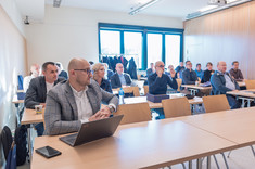 Słuchacze studiów podyplomowych Cyberbezpieczeństwo i ochrona zasobów informacyjnych