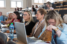 Uczestnicy konferencji "Pracownik przyszłości – edukacja i technologie na rzecz rozwoju gospodarczego i bezpieczeństwa Podkarpacia”