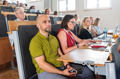 Uczestnicy konferencji "Pracownik przyszłości – edukacja i technologie na rzecz rozwoju gospodarczego i bezpieczeństwa Podkarpacia”