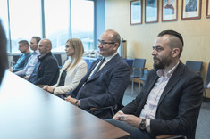 Słuchacze studiów MBA podczas inauguracji