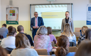 Rozpoczęcie 27. edycji studiów podyplomowych „Zarządzanie bezpieczeństwem i higieną pracy”.