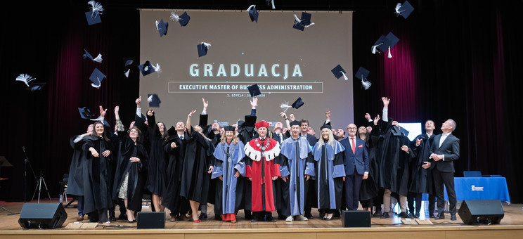 Graduacja uczestników 2. edycji studiów Executive MBA