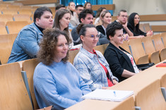 Słuchacze studiów podyplomowych Zarządzanie bezpieczeństwem i higieną pracy, fot. A.Surowiec.