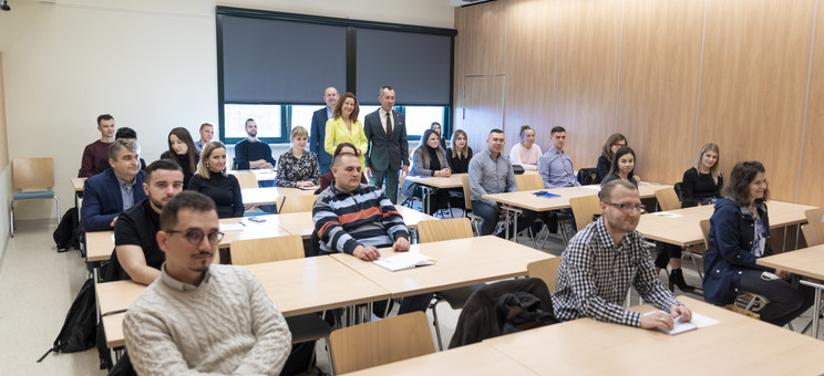 Słuchacze 14. edycji „Podyplomowych studiów menedżerskich”