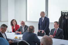 Od lewej: K. Rzeszut, M. Wasyl, K. Skomra, W. Kąkol