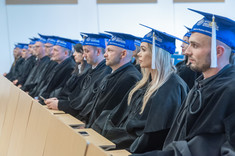 Absolwenci podczas Graduacji, fot. Arkadiusz Surowiec