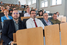 Uczestnicy konferencji "Pracownik przyszłości – edukacja i technologie na rzecz rozwoju gospodarczego i bezpieczeństwa Podkarpacia”